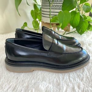 AGL Sirena Loafers Black Size 8 EU38